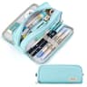 Large Capacity Pink Pencil Case for Girls Multi Layer Stationery Organizer