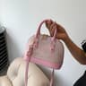 Vintage Floral Seashell Crossbody Bag With Top Handle And Detachable Strap 5