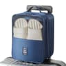 Waterproof Travel Shoe Bag With Luggage Strap And Mesh Window 4