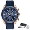 Mens Quartz Watch Stainless Steel Chronograph Business Watch 7
