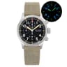 Military Chronograph Quartz Watch With Sapphire Glass Luminous Dial Waterproof Movement