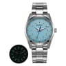 Sapphire Luminous Mens Quartz Watch Stainless Steel Business Watch 7