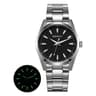 Sapphire Luminous Mens Quartz Watch Stainless Steel Business Watch 8
