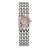 Elegant Triangle Dial Silver Womens Quartz Stainless Steel Dress Watch 6