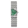 Elegant Triangle Dial Silver Womens Quartz Stainless Steel Dress Watch 8