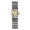 Elegant Triangle Dial Silver Womens Quartz Stainless Steel Dress Watch 10