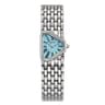 Elegant Triangle Dial Silver Womens Quartz Stainless Steel Dress Watch 11