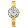 Elegant Womens Gold Quartz Watch Waterproof Stainless Steel Ladies Wristwatch 7