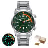 Automatic Dive Watch 20ATM Sapphire Stainless Steel Luminous Mens Watch 7