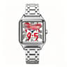 Time Is Money Square Mens Quartz Watch Graffiti Dial Hip Hop Streetwear Watch 7
