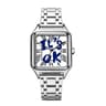 Time Is Money Square Mens Quartz Watch Graffiti Dial Hip Hop Streetwear Watch 11