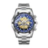 Luxury Business Quartz Watch for Men Stainless Steel Waterproof Luminous Wristwatch