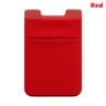 Slim Silicone Phone Card Holder Stick On Phone Wallet 11