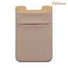 Slim Silicone Phone Card Holder Stick On Phone Wallet 10