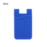 Slim Silicone Phone Card Holder Stick On Phone Wallet 12