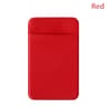 Slim Silicone Phone Card Holder Stick On Phone Wallet 14