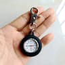 Silicone Nurse Watch Clip On Carabiner Pocket Watch for Nurses Doctors Students
