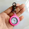 Silicone Nurse Watch Clip On Carabiner Pocket Watch for Nurses Doctors Students