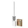 FlexiClean Silicone Toilet Brush With Holder  Wall Mounted Toilet Brush For Deep Bathroom Cleaning 6