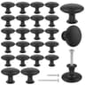 Rustproof Gold Cabinet Knobs Set Elegant Zinc Alloy Drawer Pull Handles Furniture Hardware