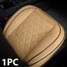 Premium PU Leather Car Seat Cushion Universal Car Seat Cover Front Seat Car Pad For Most Vehicles 6
