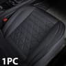 Premium PU Leather Car Seat Cushion Universal Car Seat Cover Front Seat Car Pad For Most Vehicles 8