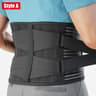 Elstiac Adjustable Lumbar Support Belt Back Brace Waist Trainer For Men And Women 5
