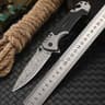 Ultimate Wilderness Folding Survival Pocket Knife Outdoor Multi Tool for Camping & Hunting