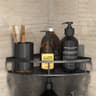 Premium Corner Wall Mount Shower Shelf No Drill Bathroom Storage Organizer Rack