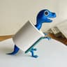 Prehistoric T Rex Dinosaur Toilet Paper Holder 3D Printed Bathroom Accessory  Quirky Decor 4