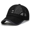 UV Shield Quick Dry Mesh Baseball Cap For Men  Wide Brim Outdoor Sun Protection Hat 4