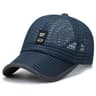 UV Shield Quick Dry Mesh Baseball Cap For Men  Wide Brim Outdoor Sun Protection Hat 5