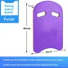 Ergonomic EVA Swimming Kickboard High Buoyancy Swim Training Board For Kids  Adults 2