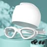 Anti Fog Swimming Goggles Set With Cap Nose Clip And Ear Plugs For Adults 5