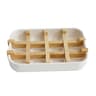 Premium Bamboo Soap Dish With SelfDraining Wooden Holder For Bathroom  Kitchen 6