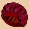 Luxury Satin Bonnet For Long Hair Soft Silk Sleep Bonnet Hair Wrap Overnight Protection 4