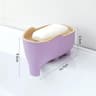 Elephant Self Draining Soap Dish With Waterproof Drain Rack  Cute Bathroom Soap Dish  Soap Saver Tr 7