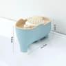 Elephant Self Draining Soap Dish With Waterproof Drain Rack  Cute Bathroom Soap Dish  Soap Saver Tr 8