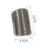 Self Grooming Cat Scratcher Corner Brush with Catnip Hair Remover & Massage Comb