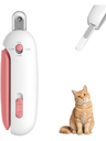 Safe Trim Pet Nail Clippers with Adjustable Safety Guard & Stainless Steel Precision Blades