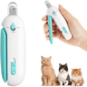 Safe Trim Pet Nail Clippers with Adjustable Safety Guard & Stainless Steel Precision Blades