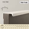 Curved Hidden Cabinet Handle Aluminum Finger Edge Pull for Kitchen Cabinets, Wardrobes and Drawers