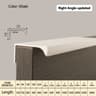 Curved Hidden Cabinet Handle Aluminum Finger Edge Pull for Kitchen Cabinets, Wardrobes and Drawers