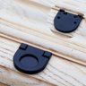 Modern Zinc Alloy Recessed Cabinet Pull Hidden Wardrobe Door Handle