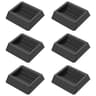 Non Slip Office Chair Wheel Stoppers Caster Cups Floor Protectors Set 6