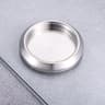Stainless Steel Invisible Sliding Door Handle Round Cabinet Knob for Glass and Bathroom Doors