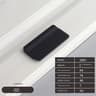 Invisible Cabinet Handle Black Concealed Drawer Pull 6