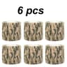 Camouflage Self Adhesive Elastic Bandage Finger Joint  Knee Support Tape 6
