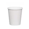 White Paper Cups Durable Disposable Paper Cups for Juice, Coffee & Drinks
