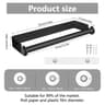 Premium Stainless Steel Kitchen Roll & Wrap Organizer Paper Holder Dispenser